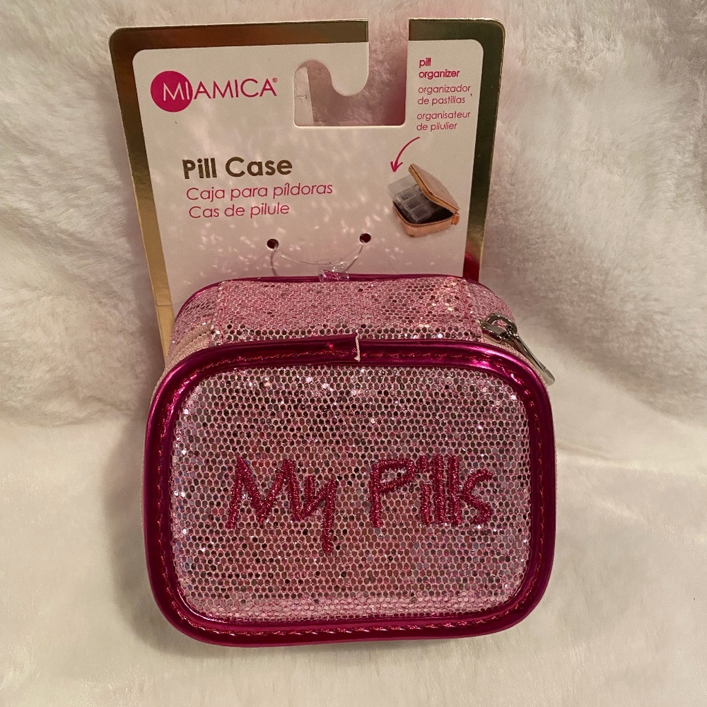 Valentines Pink Pill Organizer